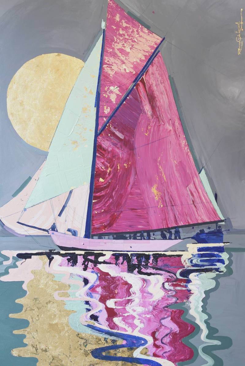 After the Storm, 2021 – Shamrock Yacht, 1898 - Signed Limited Print